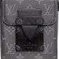 Louis Vuitton S-Lock Vertical Monogram Eclipse Crossbody Bag