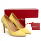 Salvatore Ferragamo Canary Yellow Heels