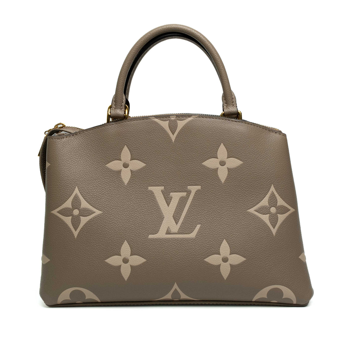 Louis Vuitton Petit Palais Tourterelle Crème Empreinte Bag