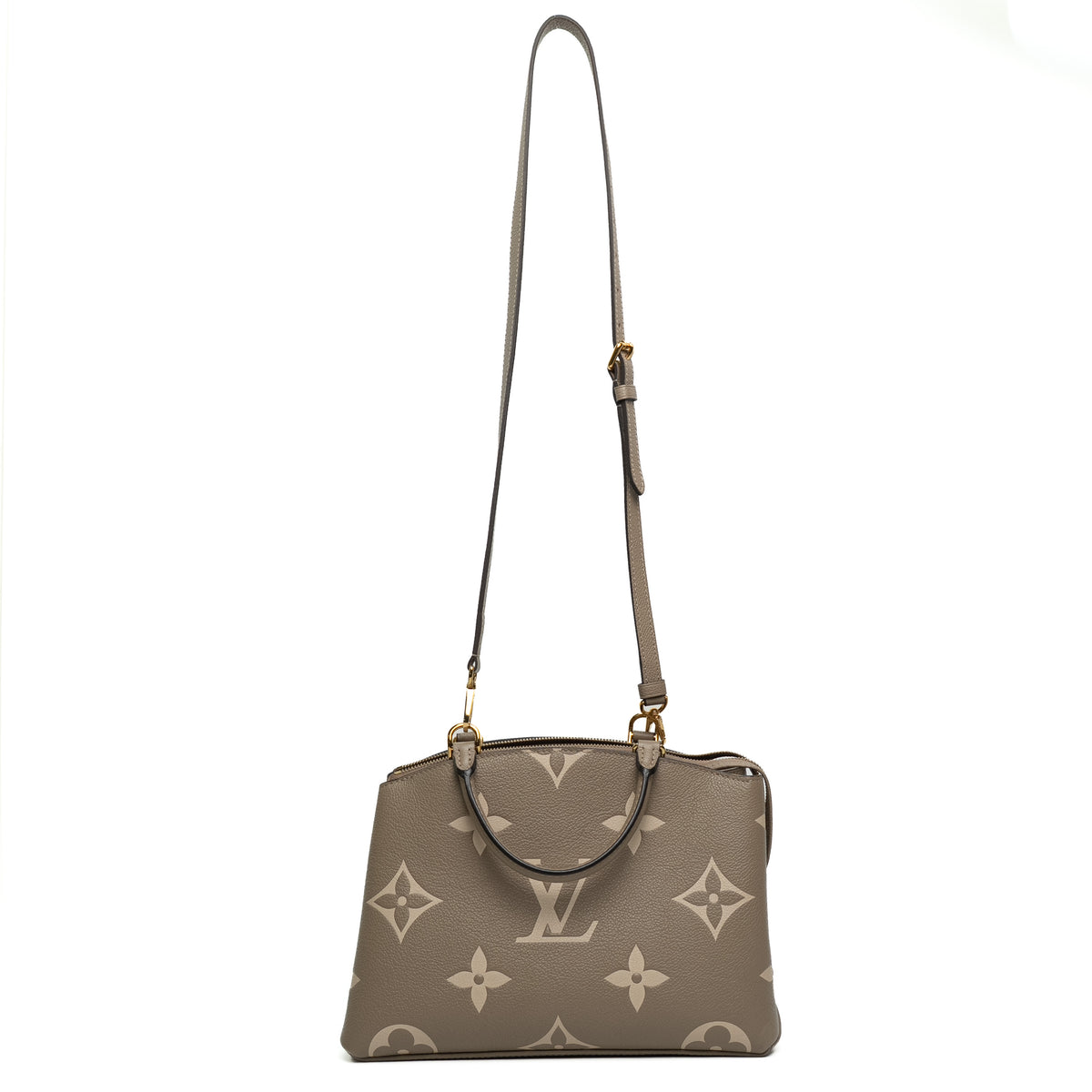 Louis Vuitton Petit Palais Tourterelle Crème Empreinte Bag