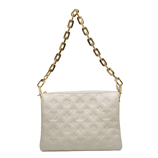 Louis Vuitton Coussin PM Cream Leather Bag