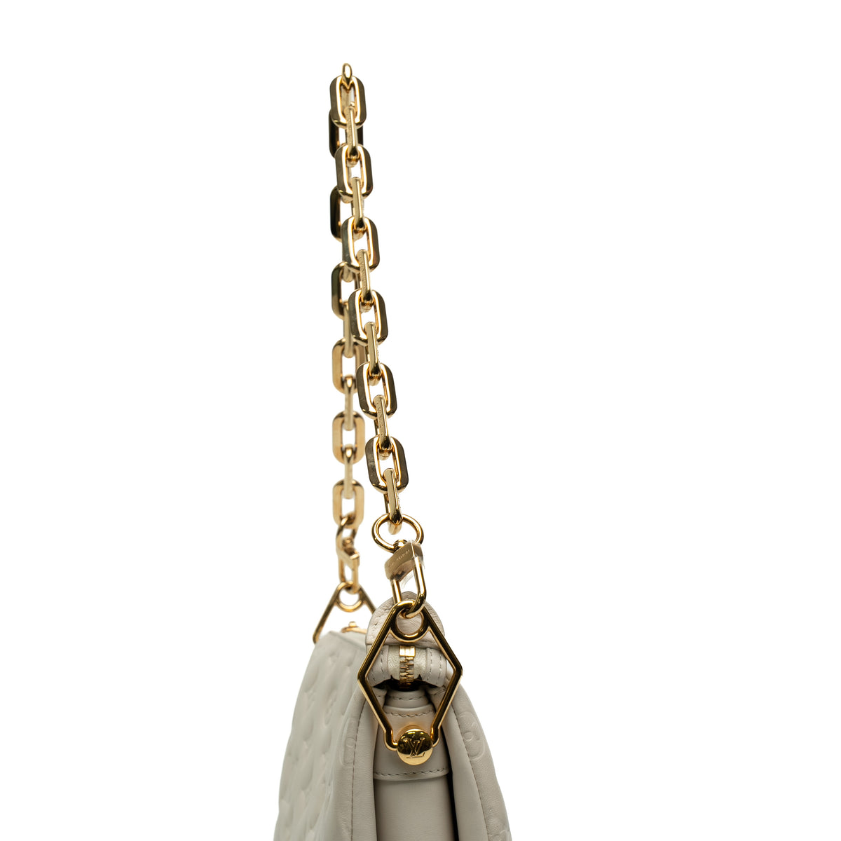 Louis Vuitton Coussin PM Cream Leather Bag