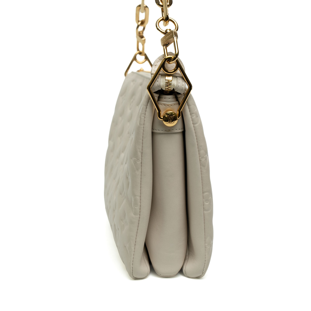 Louis Vuitton Coussin PM Cream Leather Bag