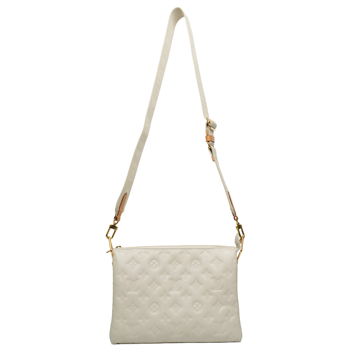 Louis Vuitton Coussin PM Cream Leather Bag