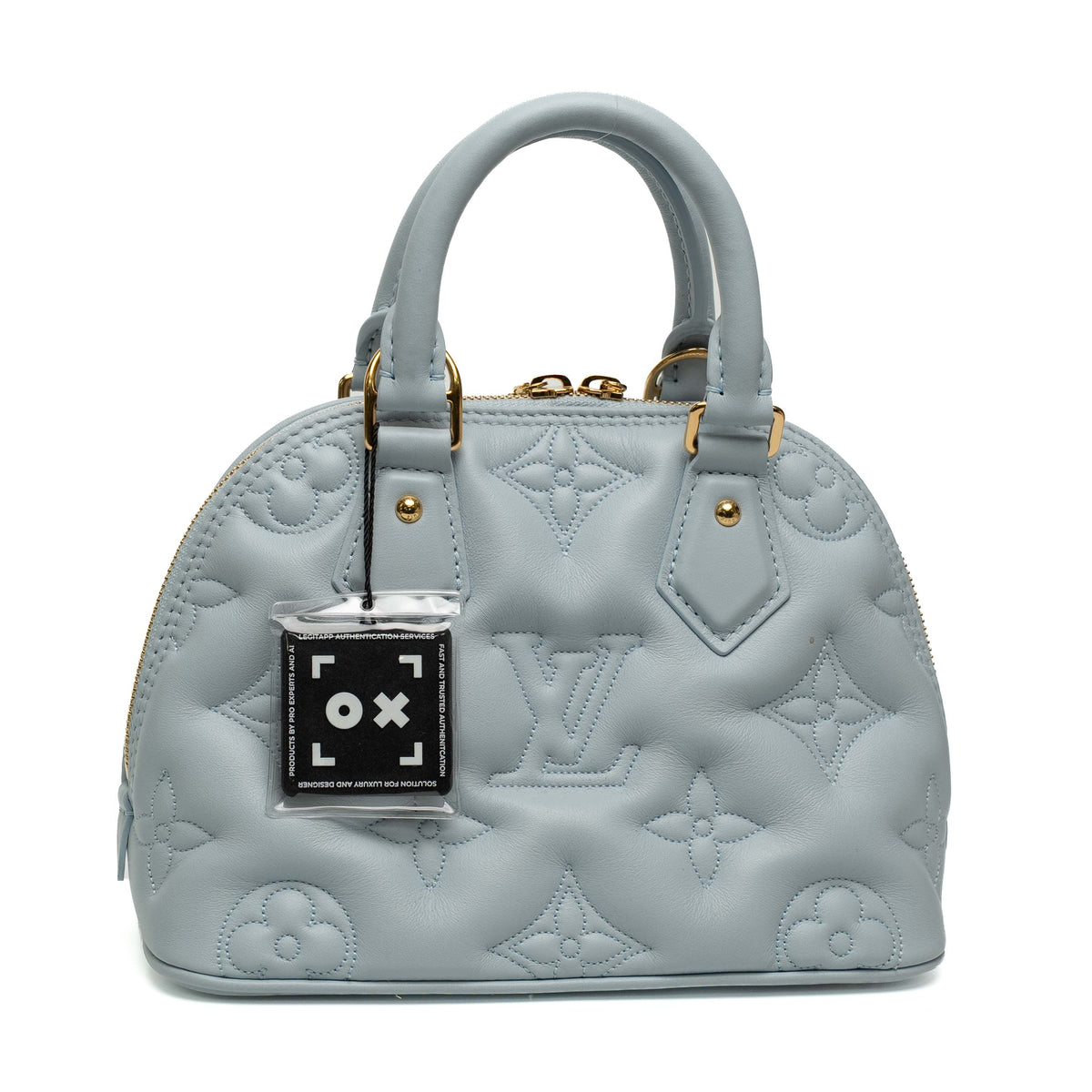 Louis Vuitton Bubblegram Alma BB Ice Blue