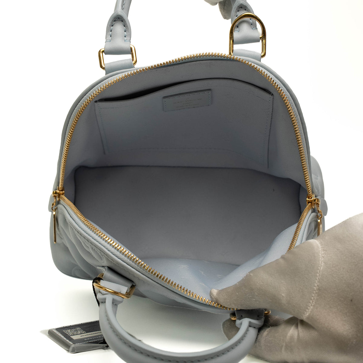 Louis Vuitton Bubblegram Alma BB Ice Blue