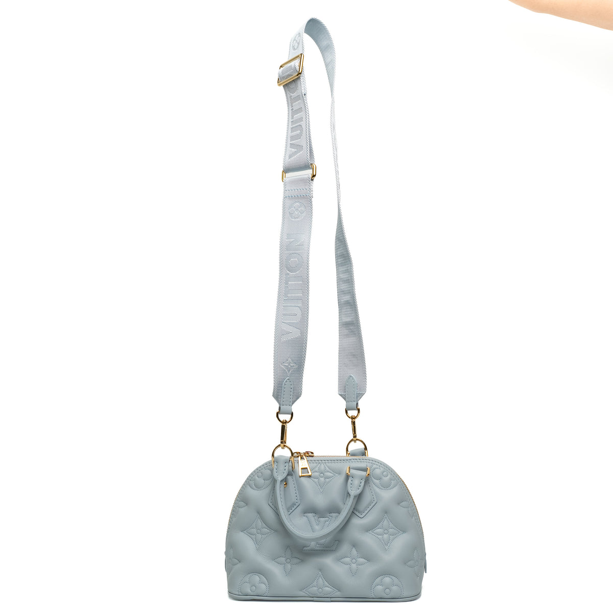 Louis Vuitton Bubblegram Alma BB Ice Blue