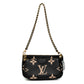 Louis Vuitton Multi Pochette Black Monogram Empreinte Bag