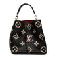 Louis Vuitton NeoNoe MM Black Monogram Empreinte Bag