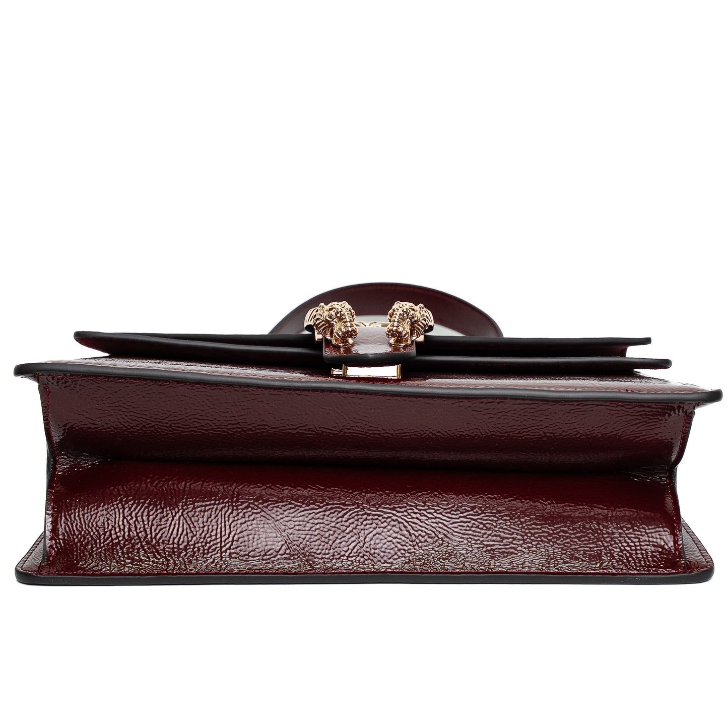 Gucci Dionysus Burgundy Patent Leather Bag