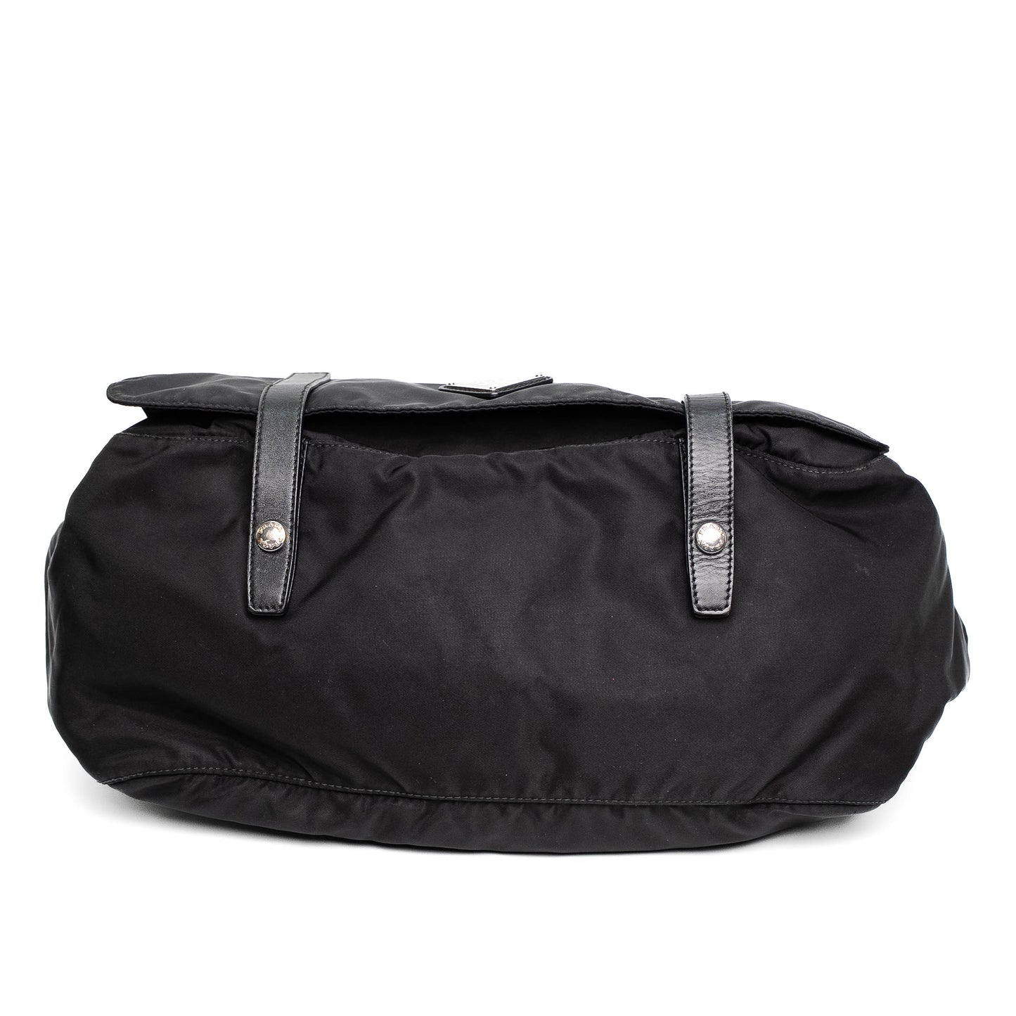 Prada Black Nylon Messenger Bag