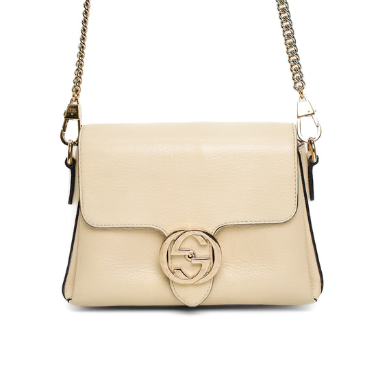 Gucci Interlocking G Mystic White Crossbody Bag