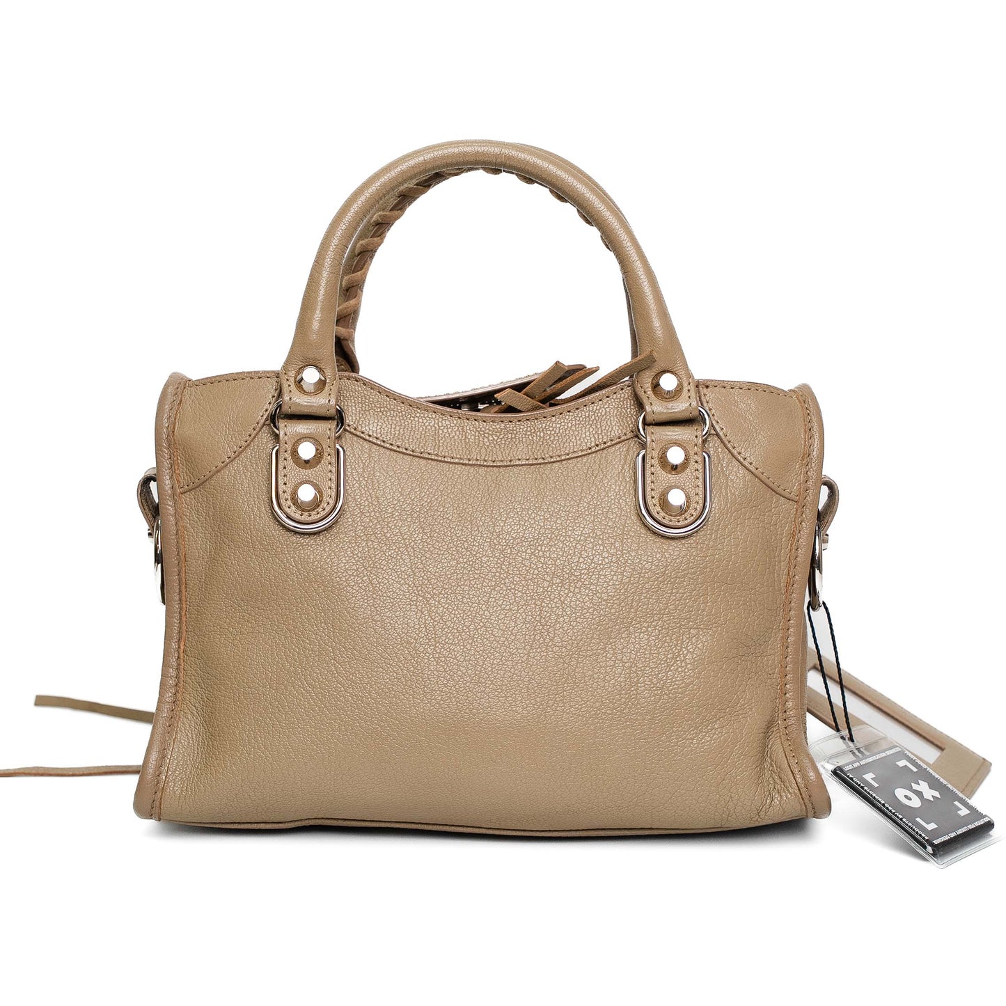 Celine Floral Canvas Leather Handbag