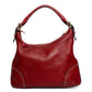 Gucci Red Guccissima Trim Hobo Bag