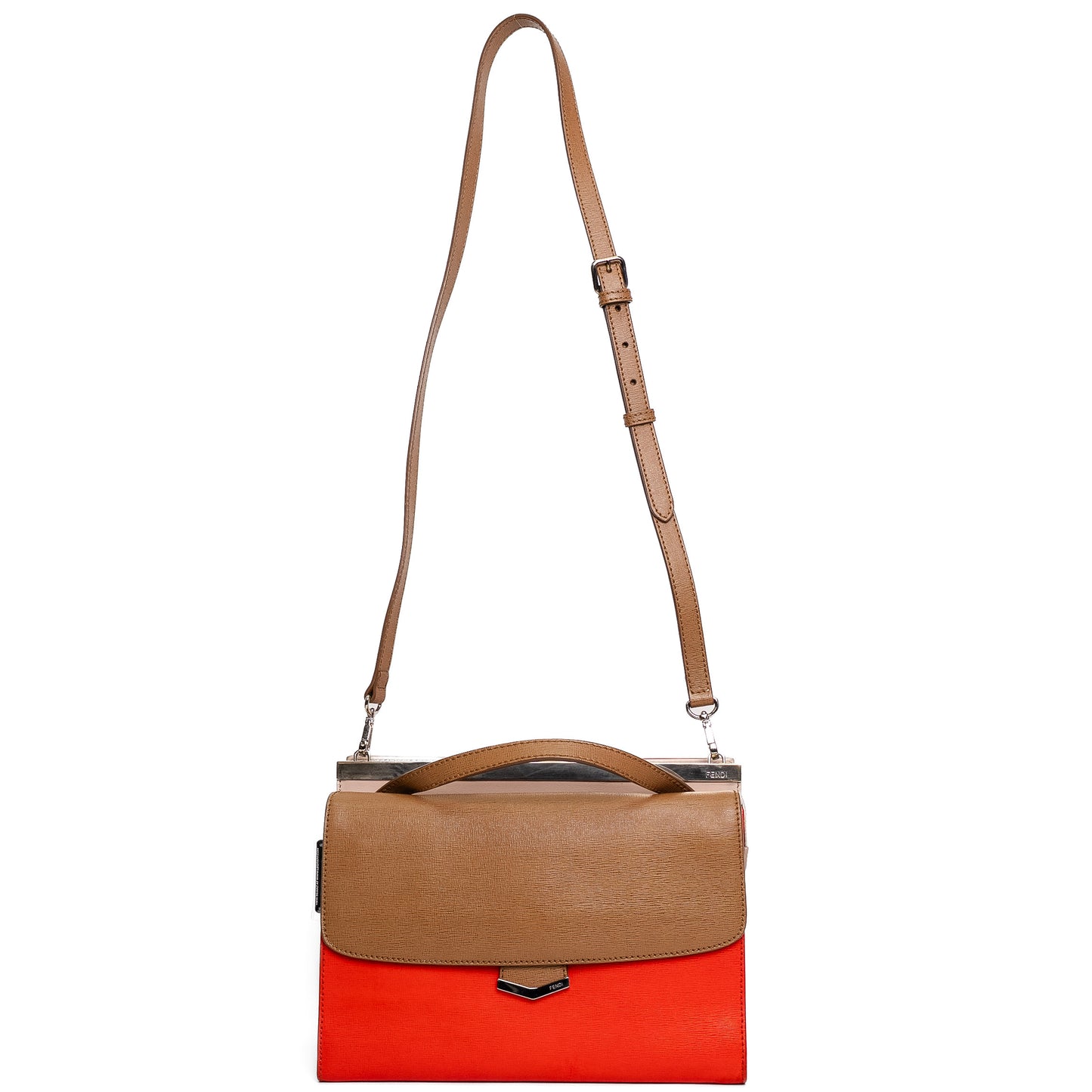 Fendi Demi Jour Colourblock Leather Bag