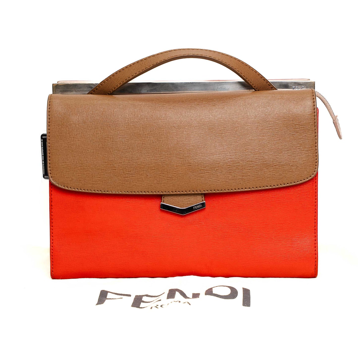 Fendi Demi Jour Colourblock Leather Bag