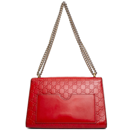 Gucci Padlock GG Embossed Leather Bag