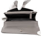 Saint Laurent Sunset Grey Croc Leather Bag