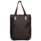 Gucci GG Canvas Brown Tote Bag