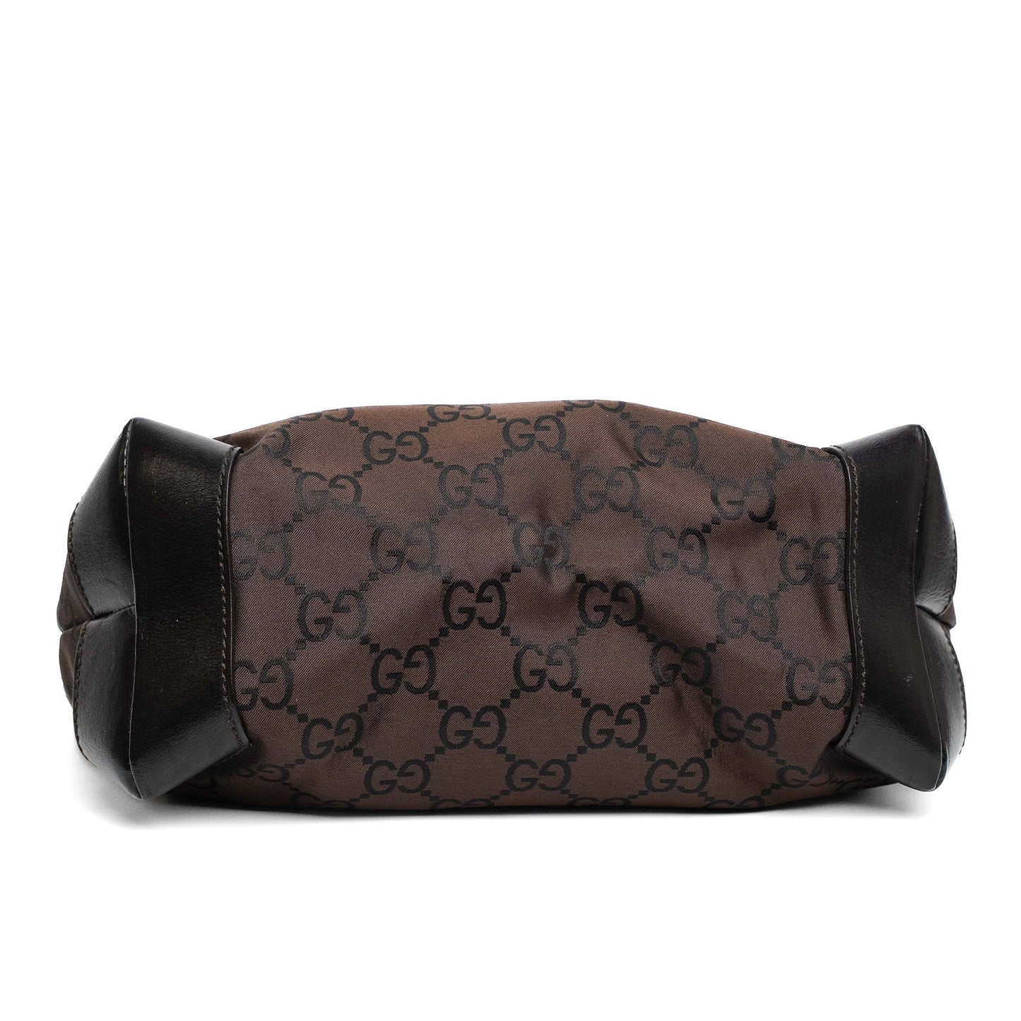 Gucci GG Canvas Brown Tote Bag