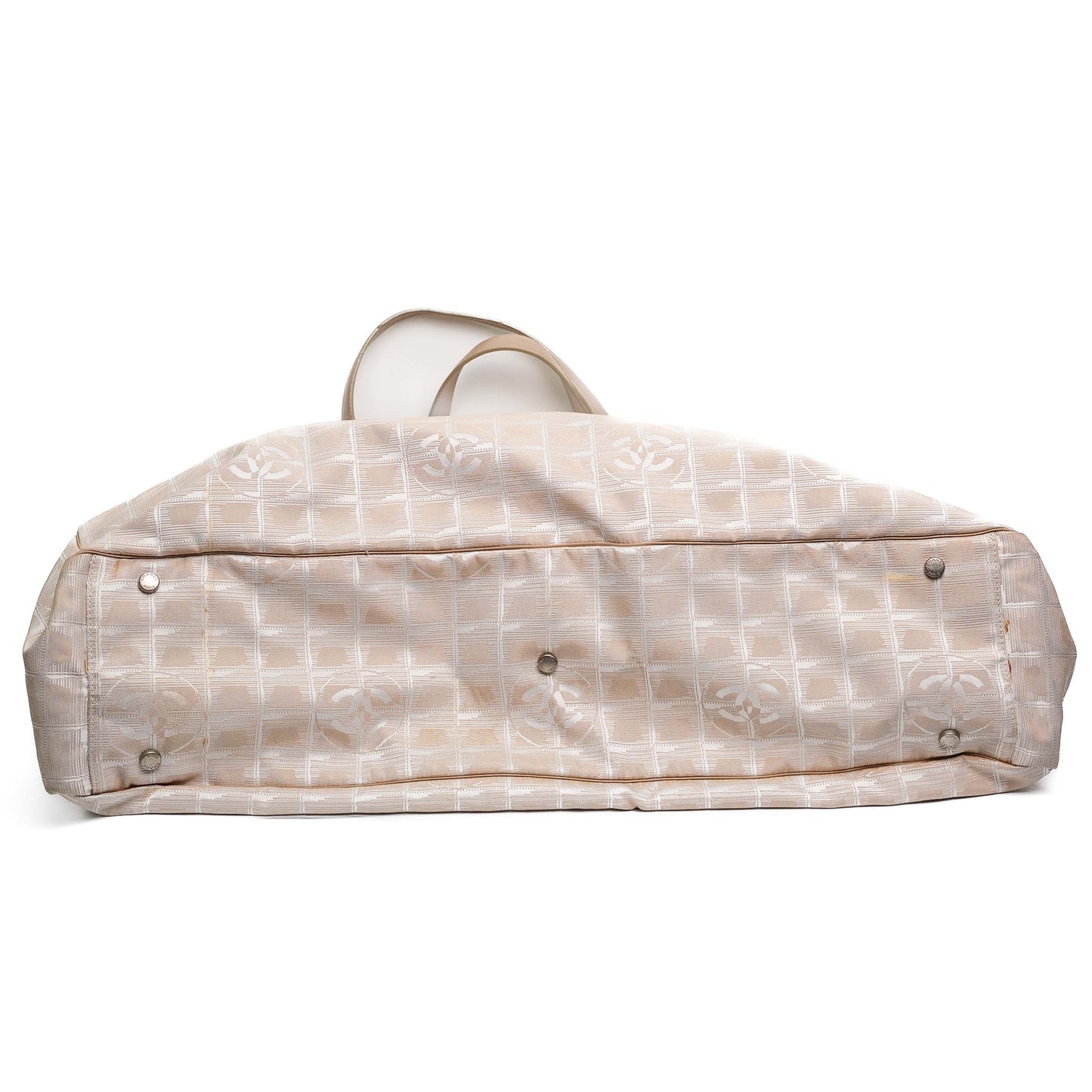 Chanel New Travel Line Beige Tote Bag