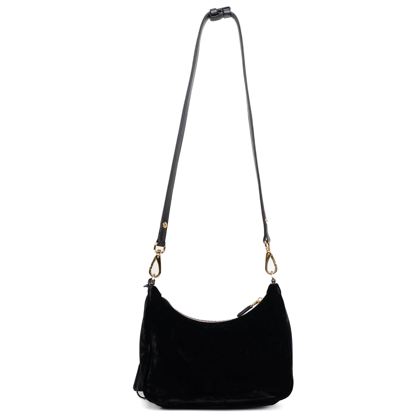 Prada Re-Edition Black Velvet Mini Bag