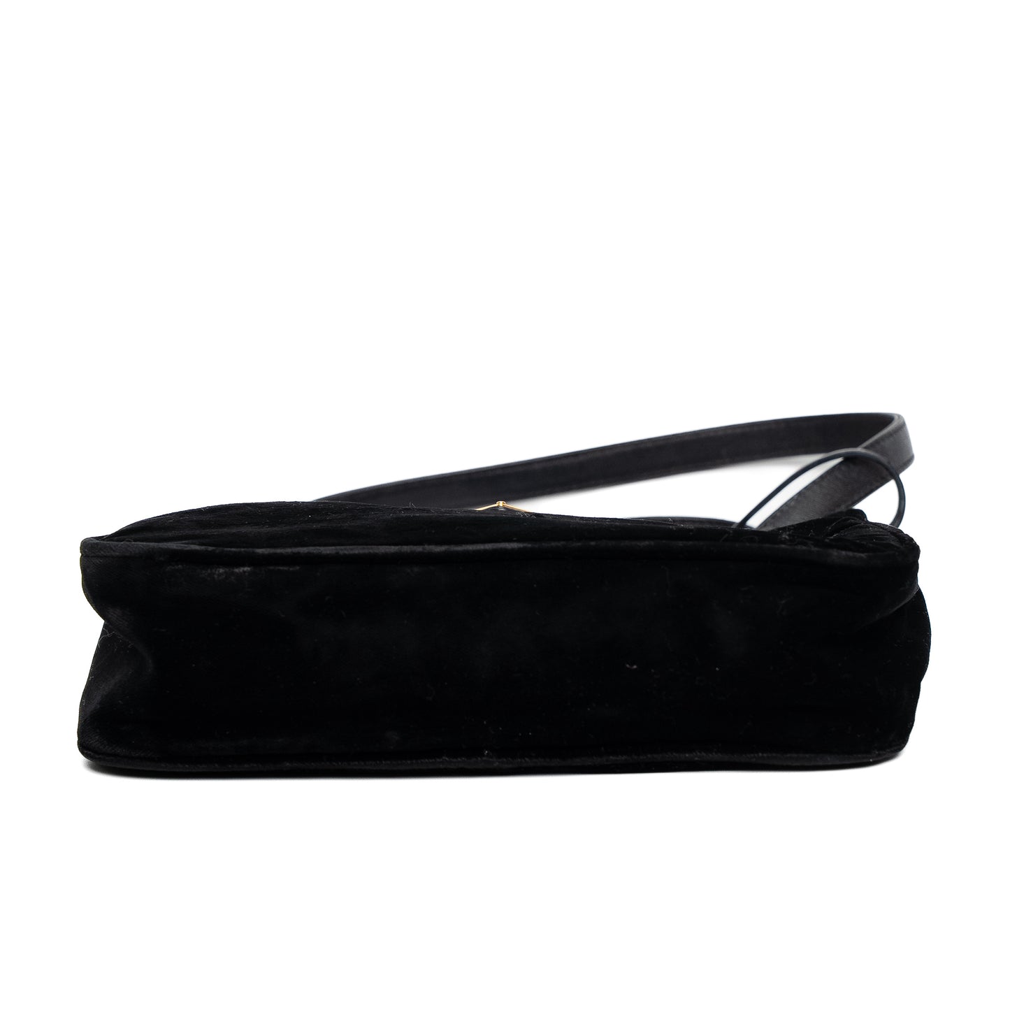 Prada Re-Edition Black Velvet Mini Bag