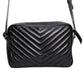 Saint Laurent Lou Black Quilted Leather Camera Bag