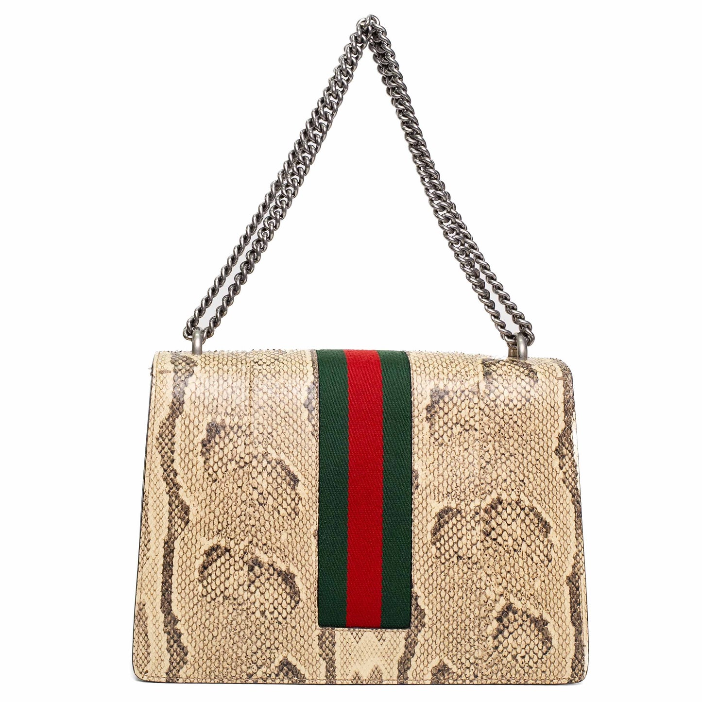 Gucci Dionysus Beige Python Medium Shoulder Bag