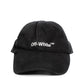 Off-White Helvetica Logo Black Cap
