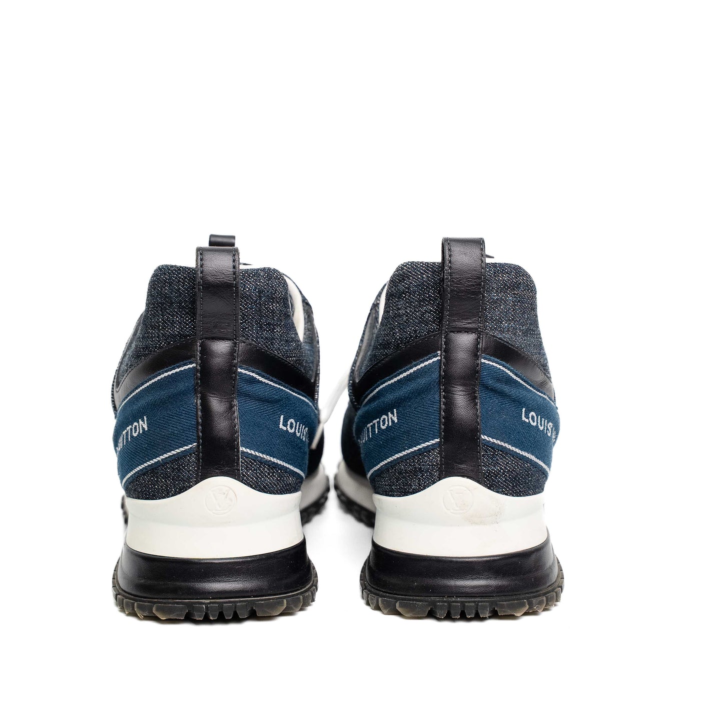 Louis Vuitton Blue Denim Monogram Sneakers
