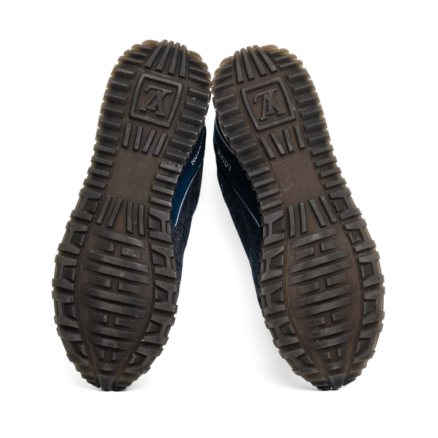 Louis Vuitton Blue Denim Monogram Sneakers