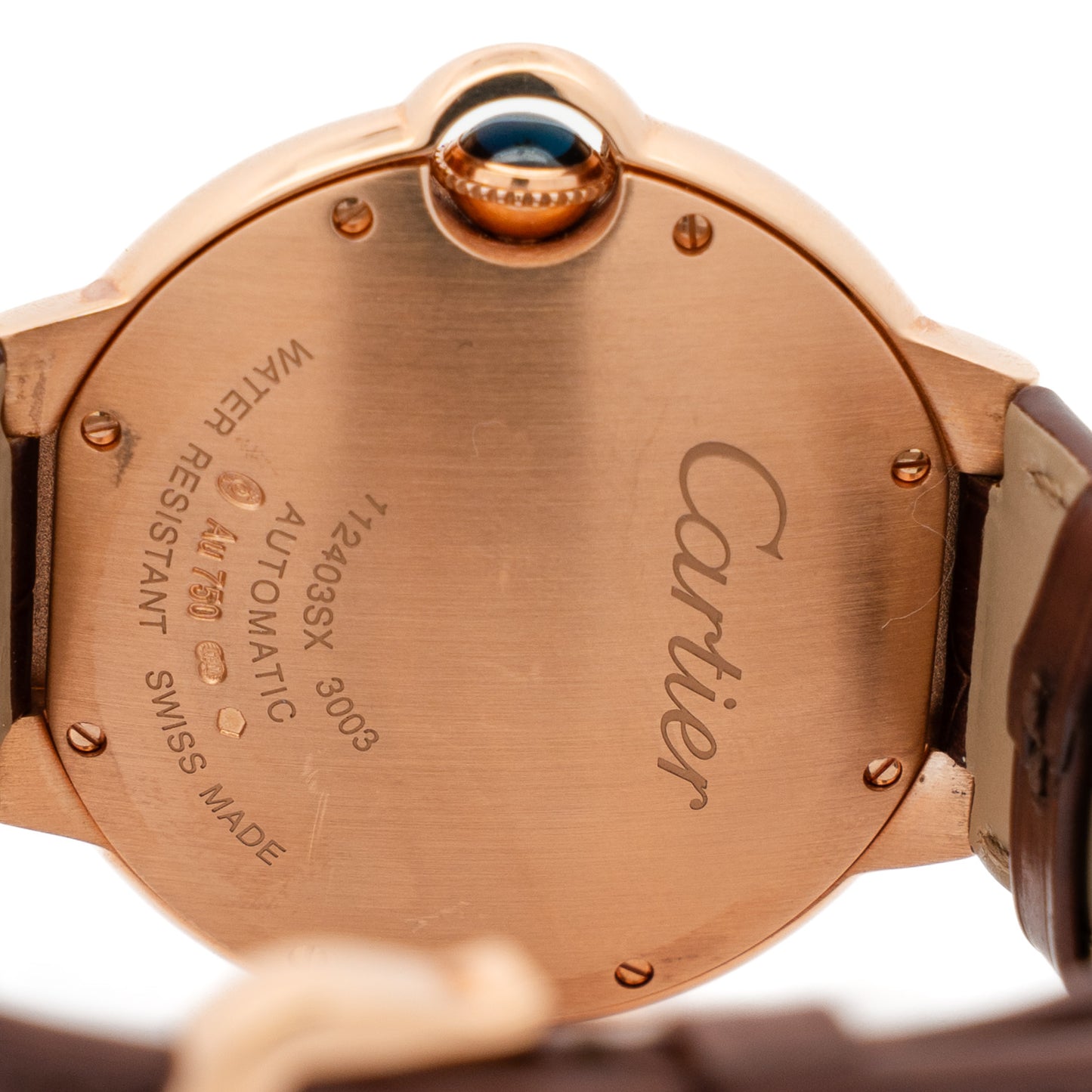Cartier Ballon Bleu 36mm Rose Gold Watch