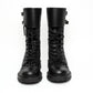 Christian Dior Black Calfskin D-Combat Lace Boots