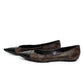 Louis Vuitton Monogram Patent Cap Toe Flats