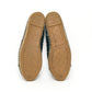 Chanel Pearl Logo Green Suede Espadrilles
