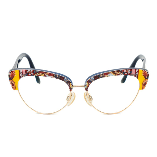 Dolce & Gabbana Floral Cat Eye Sunglasses