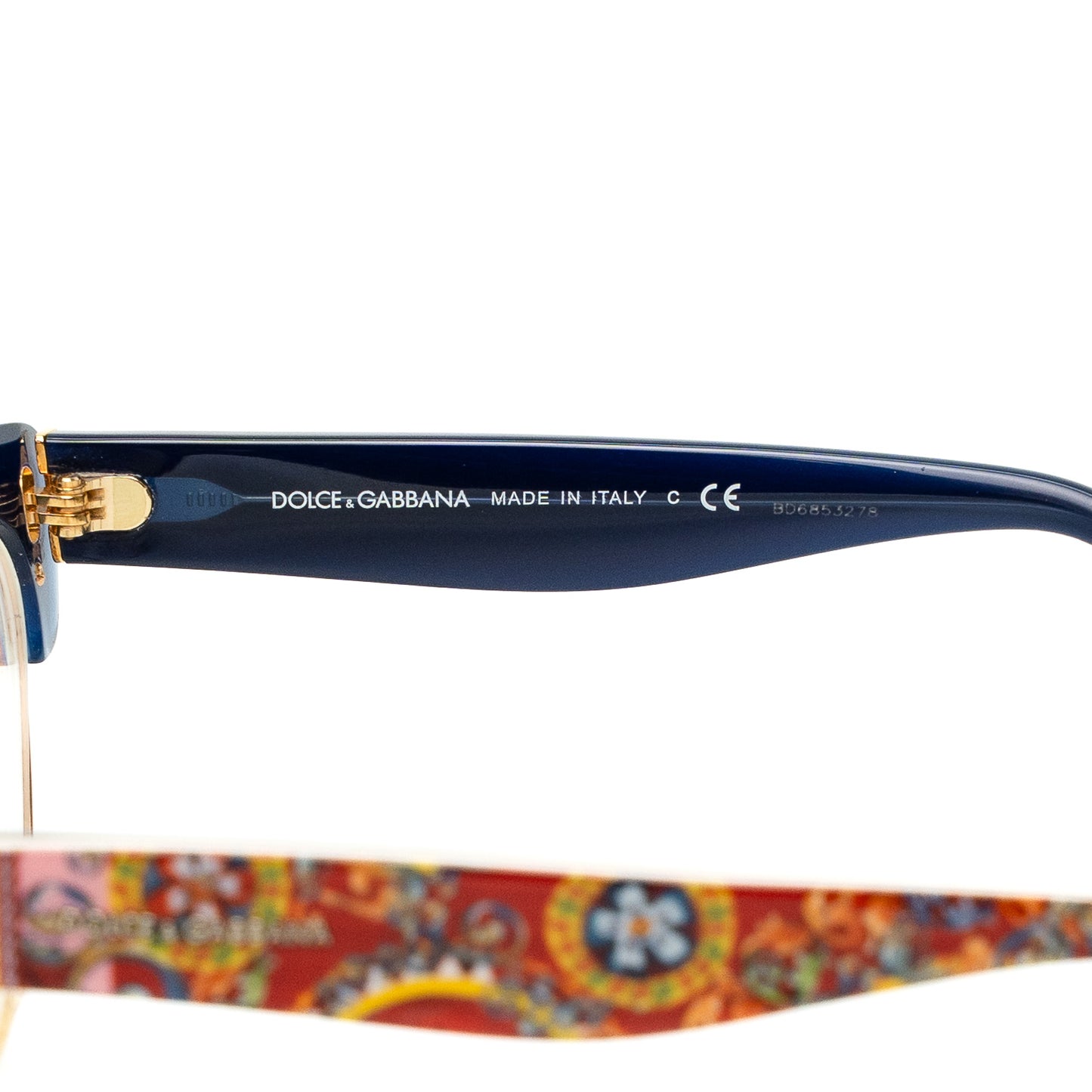 Dolce & Gabbana Floral Cat Eye Sunglasses