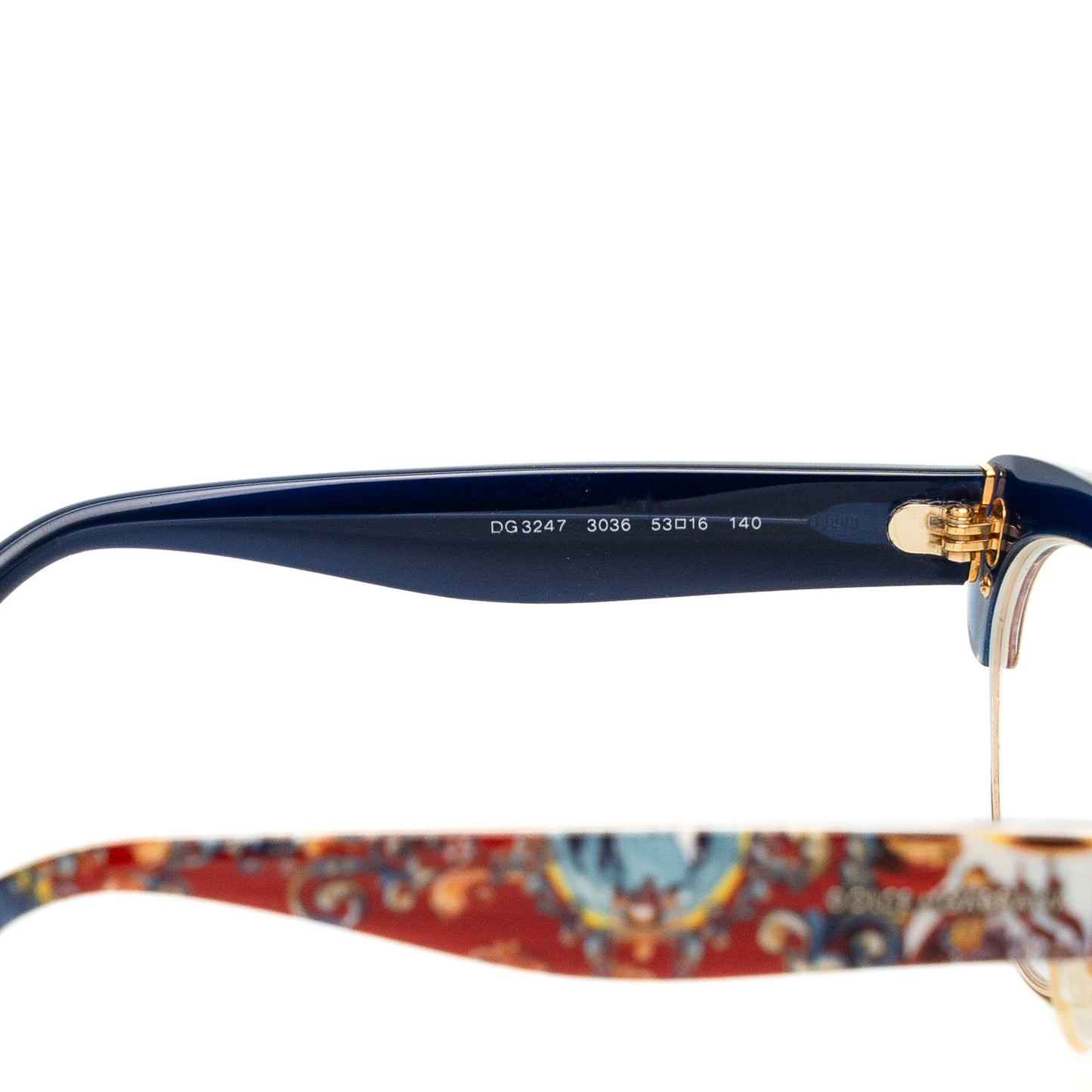 Dolce & Gabbana Floral Cat Eye Sunglasses