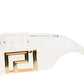 Versace White Rectangle Acetate Sunglasses