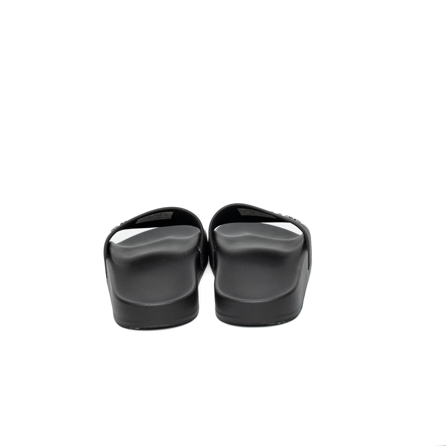 Balenciaga Pool Black Rubber Slides
