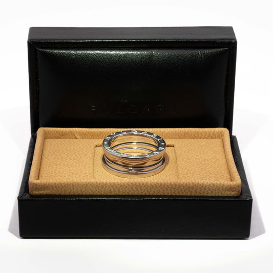 Bvlgari B.zero1 White Gold Ring