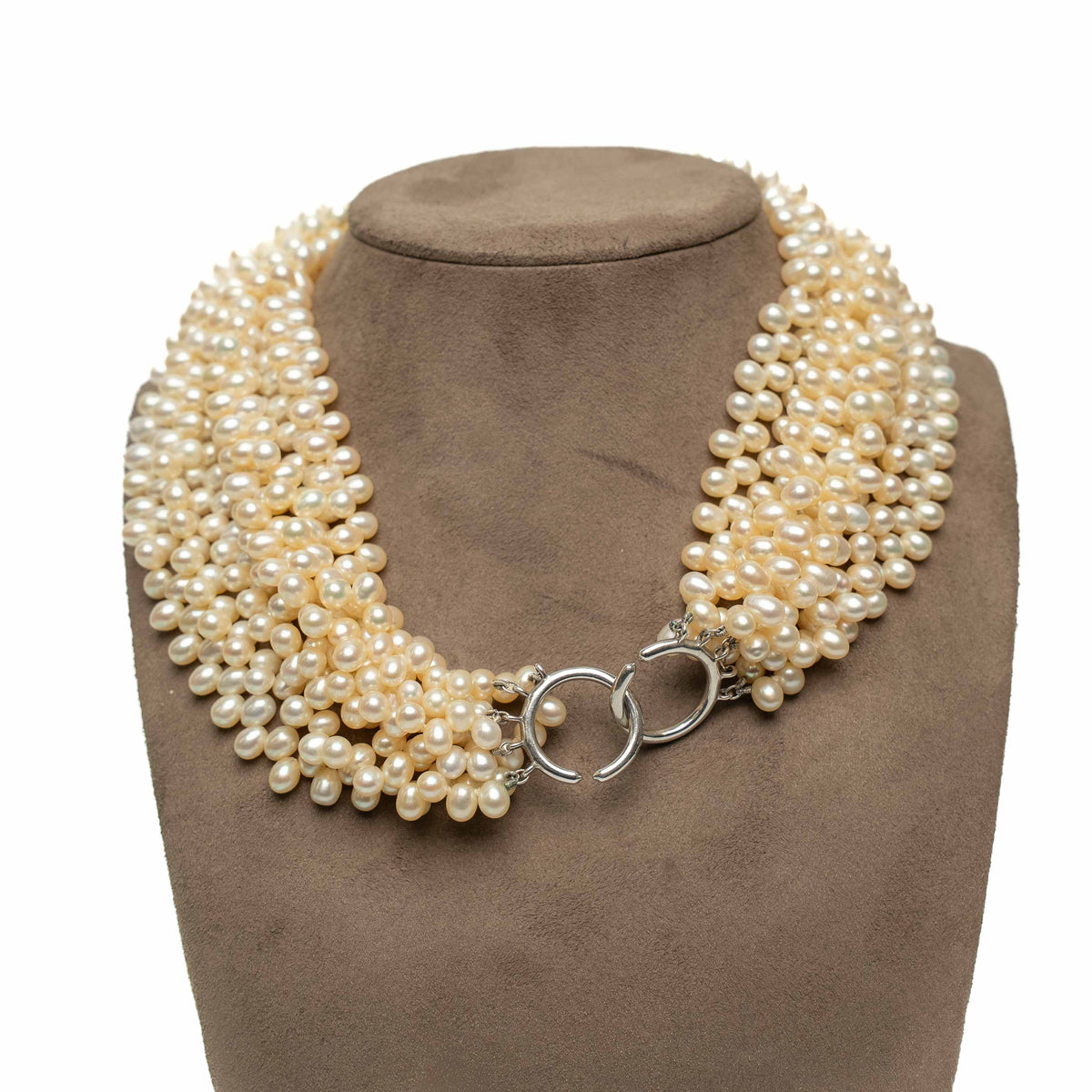 Tiffany & Co. Torsade Multi-Strand Pearl Necklace