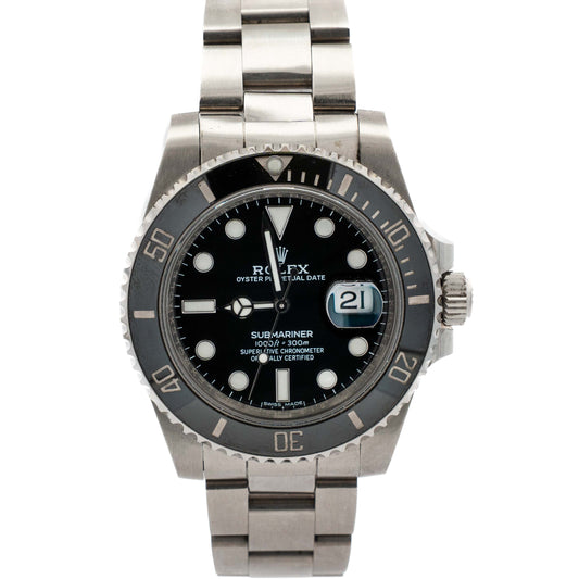 Rolex Submariner Date Black Ceramic Watch