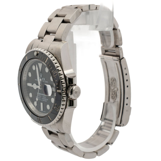 Rolex Submariner Date Black Ceramic Watch