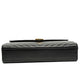 Saint Laurent Envelope Matelassé Black Leather Bag