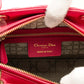 Christian Dior Lady Dior Medium Pink Lambskin Bag