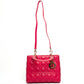 Christian Dior Lady Dior Medium Pink Lambskin Bag