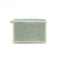 Prada Crystal Aqua Leather Mini Bag