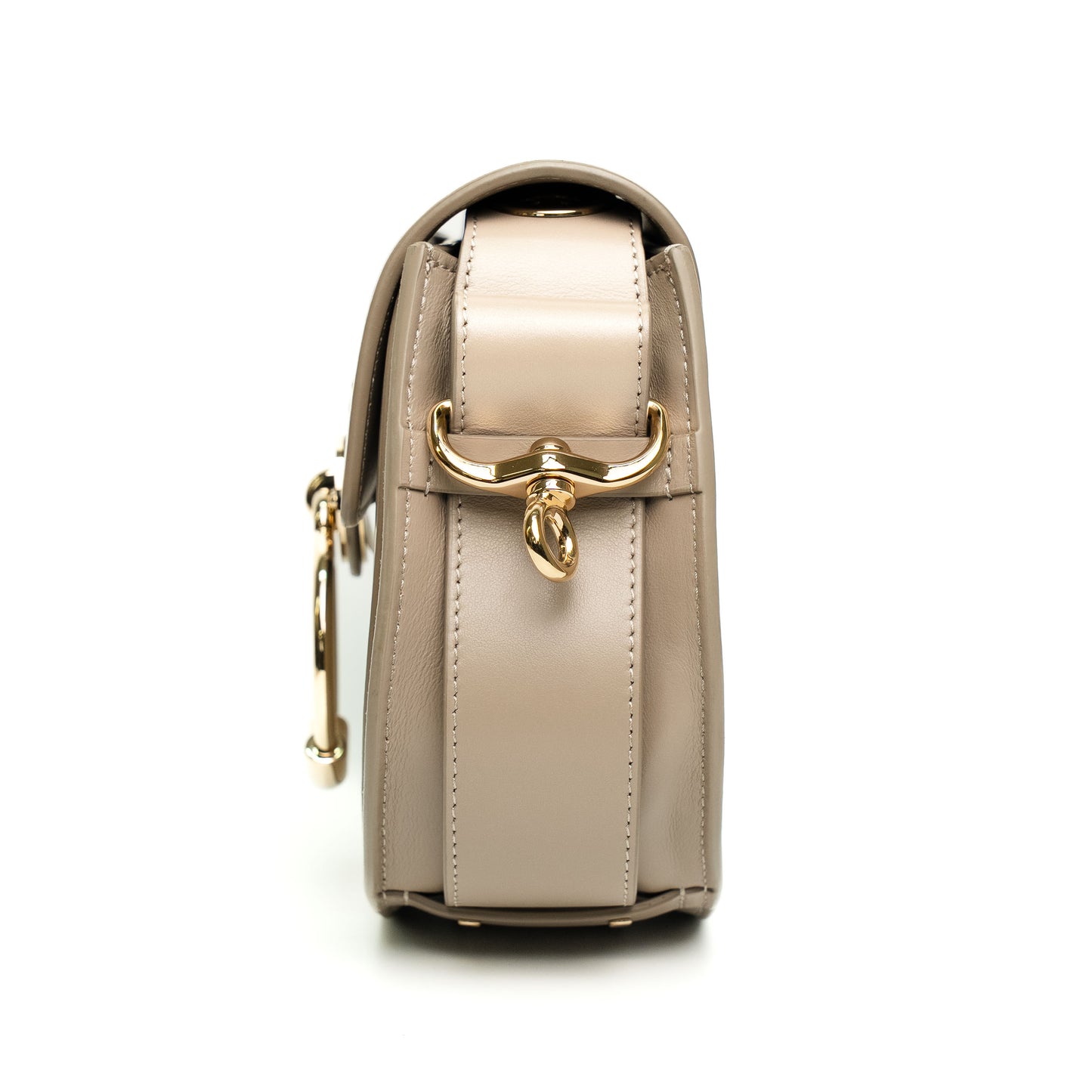 Chloé Tess Motty Grey Calfskin Crossbody Bag